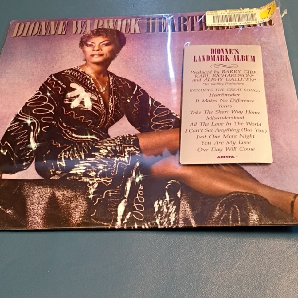 Dionne Warwick Heartbreaker Vinyl Record